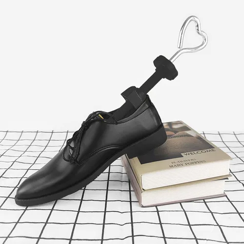 Vista 3 de Ensanchador de zapatos para hombre, ampliador de pies anchos, longitud ajustable, soporte para árbol de zapatos