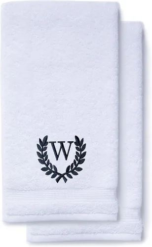 Vista 41 de Toallas de mano decorativas y con monograma para baño, cocina, maquillaje Regalo personalizado para boda-nupcial Toalla turca de lujo