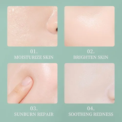 Vista 3 de Mascarilla facial de gel de aloe vera con burbujas para mujeres, mascarillas hidratantes y nutritivas para el cuidado de la piel, calmante