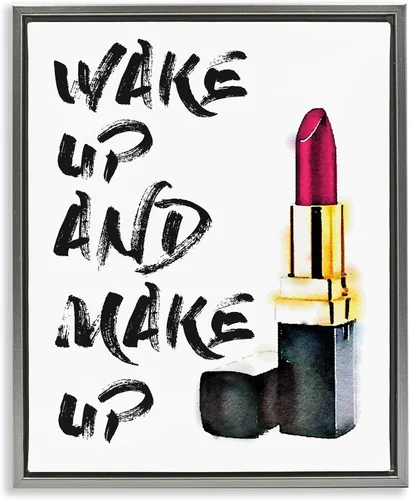 Vista 27 de Chic Shoes Glam Bookstack, 16 x 20 Inch Canvas in Floater Frame Stupell Industries · By Amanda Greenwood · Ready to hang · Fashion forward gift