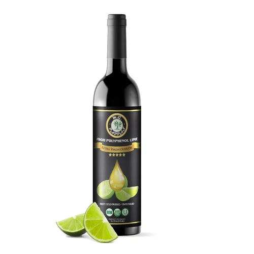 Vista 9 de M.G. PAPPAS Aceite de oliva extra virgen infundido con albahaca rico en polifenoles - Aceite de oliva griego prensado en frío y sin filtrar - Alto