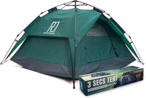 Vista 8 de Reactive Outdoor Tent - 3 Second Tent - 3 Sec Instant Pop Up Tent - Easy and Quick Setup Camping Tent - 1 Person Setup Waterproof Double Layer
