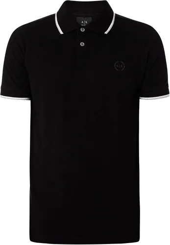 Vista 5 de AX Armani Exchange Polo de punto de manga corta para hombre