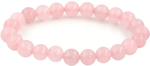 Vista 11 de Clearain Pulsera de Gemas Naturales 8 mm con Cuentas Redondas de Chakra, Cristal de Energía para Reiki, Curación Elástica y Elástica de 7 Pulgadas