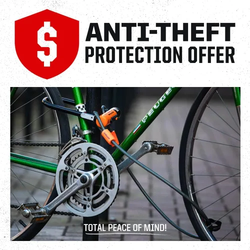 Vista 10 de Kryptonite Keeper 712 - Candado de cadena para bicicleta, 4 pies de largo, resistente, antirrobo, con llaves para bicicleta, motocicleta, scooter