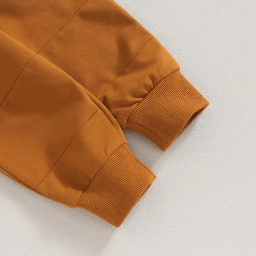 Vista 6 de Conjunto de ropa deportiva de manga larga con cuello redondo y pantalones para bebé niño