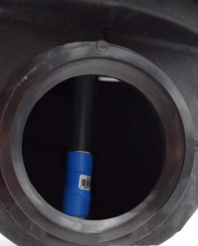 Vista 2 de EasyPro EBD4A - Drenaje inferior resistente de 4 pulgadas con difusor de aire, con tubos de PVC de 4 pulgadas/flujo de aire recomendado de 0.5-1.5