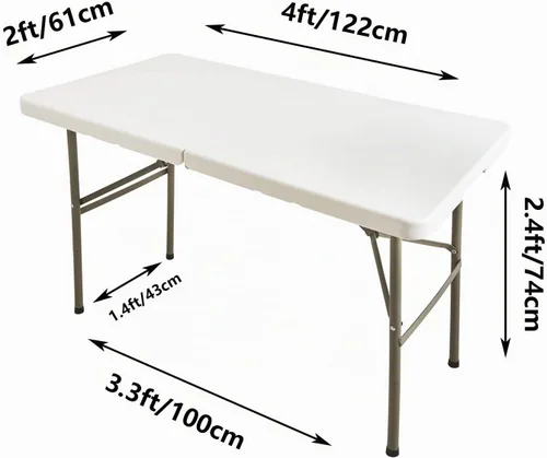 Vista 5 de LZY Mantel de mesa elástico ajustable de elastano para mesa plegable de 4, 6 o 8 pies, mantel rectangular de cóctel, perfecto para fiestas o Manzana