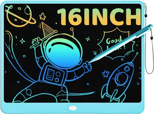 Vista 10 de ORSEN Tableta de escritura LCD de 10 pulgadas para niños, almohadilla de dibujo colorida y juguete educativo, regalo para niños y niñas de 3 a 6 años