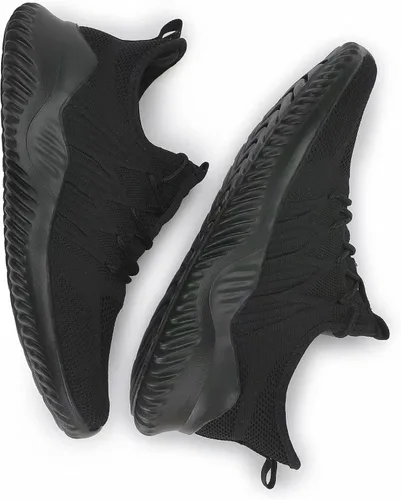 Vista 6 de Tenis de correr para hombre, ligeros, transpirables, informales, suela suave