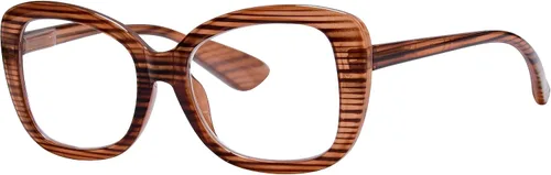 Vista 9 de Eyekepper Gafas de lectura elegantes para las mujeres de gran tamaño lectores - Negro +2.75