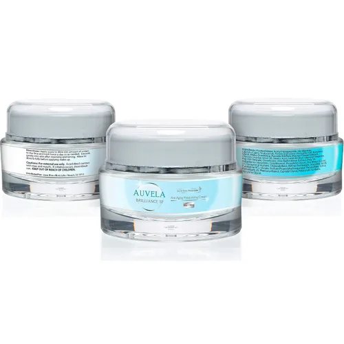 Vista 4 de Auvela Creme Auvela Brilliance SF - Crema antiedad y antiarrugas antiedad - Hidrata y protege tu piel de la aparición envejecida y arrugada - Jeaune