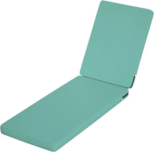 Vista 9 de Chaise Lounge - Cojines para muebles de patio al aire libre Cojines para sillas de patio resistentes al agua de 72 x 21 pulgadas Cojines Gris