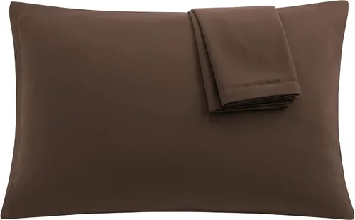 Vista 28 de uxcell Paquete de 2 fundas de almohada de microfibra suave serie 1800 con cremallera estándar (20 x 26 pulgadas), color dorado