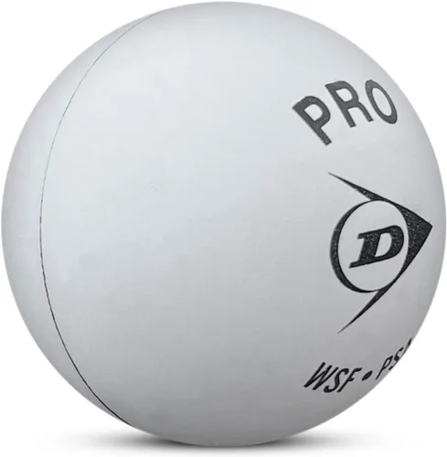 Vista 4 de Dunlop White Pro - Pelota de squash (3 bolas)