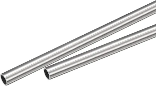 Vista 31 de uxcell Tubo capilar del acero inoxidable 304, tubería gruesa del metal de la longitud de la pared de 820.2 ft m del OD 18.0 ft m x 0.7 ft m