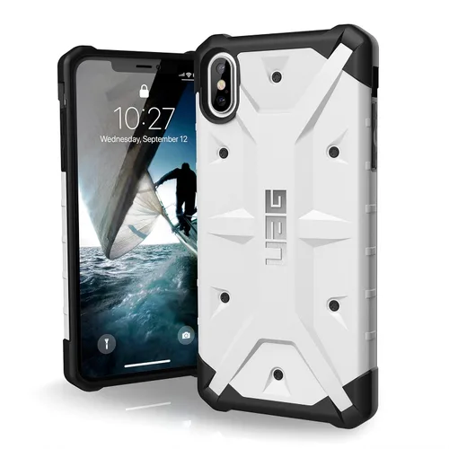 Vista 14 de URBAN ARMOR GEAR UAG - Funda para iPhone Xs Max [pantalla de 6.5 pulgadas] Pathfinder ligera y resistente [Carmine] funda militar para iPhone