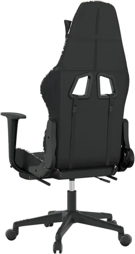 Vista 6 de Silla de masaje para juegos con reposapiés, silla ajustable, silla de sala de estar, silla de Internet Café, para laboratorio, oficina, para sala