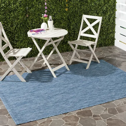 Vista 9 de SAFAVIEH Courtyard Collection CY8520 - Alfombra decorativa sólida para interiores y exteriores, impermeable, fácil limpieza, 2 x 3 pies 7 pulgadas