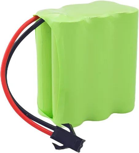 Vista 5 de AA 7.2V 2800mAh Ni-MH Batería de alta capacidad con enchufe SM-2P y cable de carga USB para ingeniería de tanques de juguete, camiones