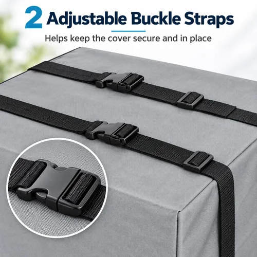 Vista 5 de BNYD Cubierta exterior de aire acondicionado – Cubiertas impermeables de aire acondicionado para ventanas al aire libre – Protector de unidad