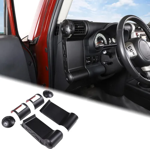 Vista 11 de Aunginsy Cubierta de salida de aire lateral de consola central compatible con Toyota FJ Cruiser 2007-2021 Cubierta de panel lateral de aire