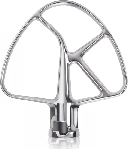 Vista 8 de Batidor plano de acero inoxidable compatible con batidora de pie de 5