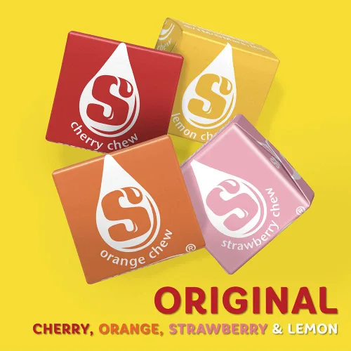 Vista 5 de STARBURST Caja a granel de caramelos masticables envueltos individualmente de tamaño divertido, caja de 4 libras