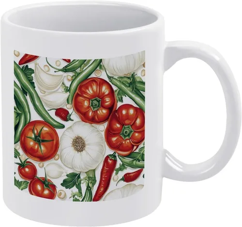 Vista 9 de Tazas de café de tigre feroz a rayas asiáticas vintage de cerámica abstracta vida silvestre Asia naturaleza selva taza papá regalos de cumpleaños