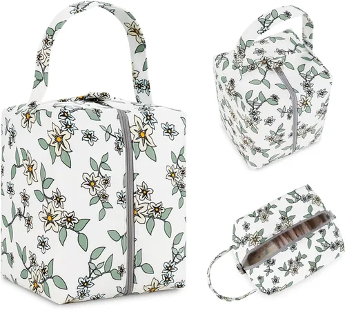 Vista 7 de Bolsas húmedas para pañales de tela para bebé, bolsa de pañales impermeable para colgar cápsulas, reutilizable, lavable para cochecito de bebé