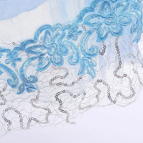 Vista 5 de AEUFIDM Princess Costumes Girls Cosplay Dress Up Halloween Christmas Fancy Party