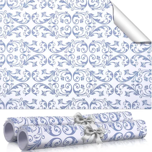 Vista 9 de Geelin 24 hojas de forros de cajones perfumados para aparador, hojas de papel no adhesivas, forro de papel fragante para estantes, armario