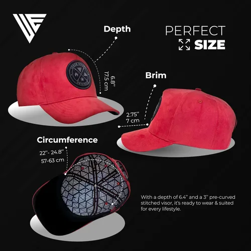 Vista 90 de Urban Effort Gorra trasera de malla, para hombres y mujeres, gorra de béisbol de 5 paneles, gran cierre a presión para caza y senderismo