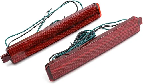Vista 4 de Luces reflectoras LED para parachoques trasero CTS 2008-2013 Cadilla.c CTS Base de lujo Rendimiento Premium V Frenado Reflector Lámparas Cubiertas