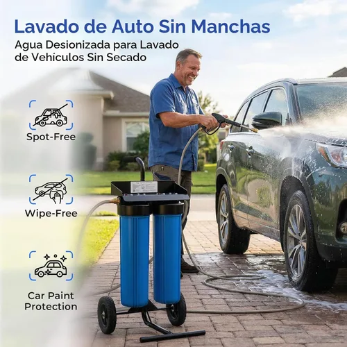 Vista 2 de iSpring WGB22BD - Sistema de agua sin manchas para lavado de autos