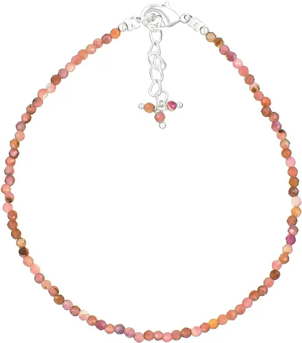 Vista 27 de TGH Pulsera de cuentas naturales con piedras preciosas microfacetadas, joyería para ella, cristales curativos energéticos de piedra natal, cadena