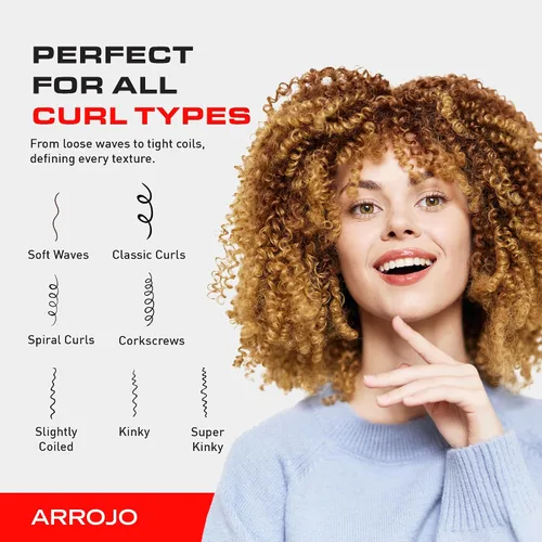 Vista 6 de ARROJO Definidor de rizos de 1 fl oz