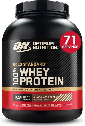 Vista 18 de Optimum Nutrition Estándar dorado 100% Proteína de Suero de Leche en Polvo, Pie de lima, 1.8 Libra