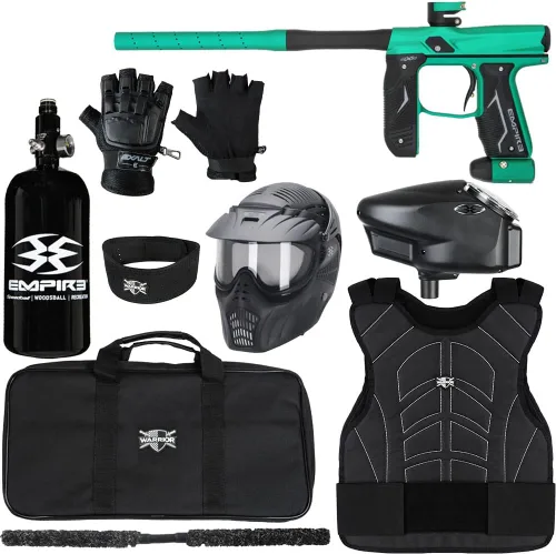 Vista 17 de Action Village Empire Axe 2.0 Protector Level 3 Kit de pistola de paintball