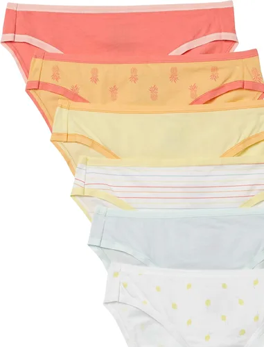 Vista 5 de Tienda Essentials Ropa interior de bikini de algodón para mujer (disponible en tallas grandes), varios paquetes