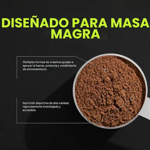 Vista 6 de Ultimate Nutrition ISO Mass Xtreme Gainer, leche de chocolate, 10 lb