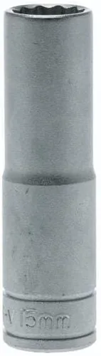 Vista 7 de Teng Tools Enchufe de cromo vanadio de 1 pulgada y 12 puntos SAE de 1/2 pulgada Herramienta mecánica Herramienta de mano - M120132-C