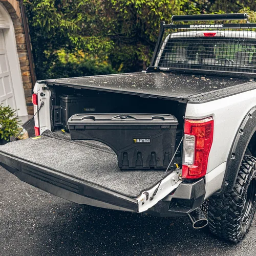 Vista 7 de RealTruck Undercover SwingCase - Caja de almacenamiento para caja de camioneta SC404D Compatible con Toyota Tundra 2023-2025