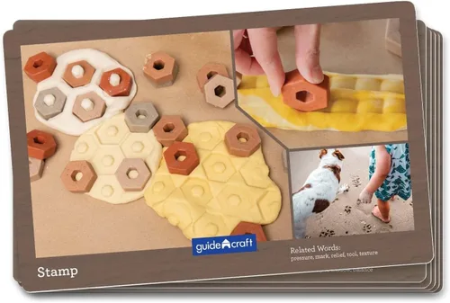Vista 2 de Guidecraft Little Pavers - 60 pc. Set: Juego de constructores de bloques para construcción y apilamiento