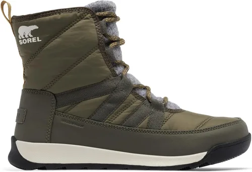 Vista 4 de SOREL Whitney Botas cortas con cordones para mujer, botas de invierno de nailon impermeables