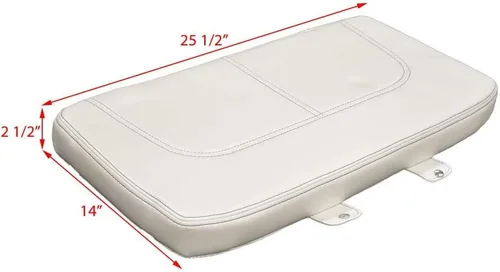 Vista 5 de Cojín de asiento de barco Blue Wave 1BBW1003E-01 Coleman Cooler Blanco
