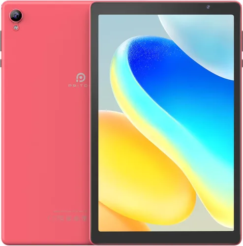 Vista 7 de PRITOM Tabletas de 10 pulgadas, TAB10 Android 14 Tablet, Quad-Core, WiFi, 32 GB, 6000mAh, pantalla HD IPS, cámara dual, Bluetooth (gris)
