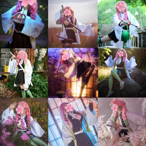 Vista 5 de panmo DEMOM - Disfraz de cosplay de anime para mujeres y niñas, Halloween, Navidad