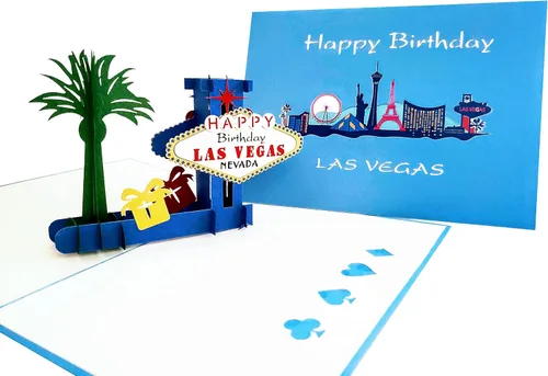 Vista 12 de iGifts And Cards Fabulous - Tarjeta emergente de cumpleaños de Las Vegas 21 – Celebración de hito, regalo de edad legal, felicitaciones, regalo