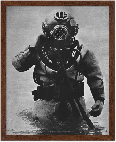 Vista 18 de Poster Master Póster vintage de Oppenheimer – Impresión de manuscrito de bomba atómica retro – Arte del proyecto Manhattan – Regalo para él, ella